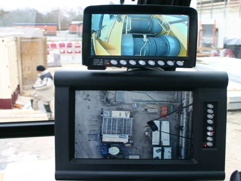 Orlaco LCD Monitor combination-Load View + Winch View